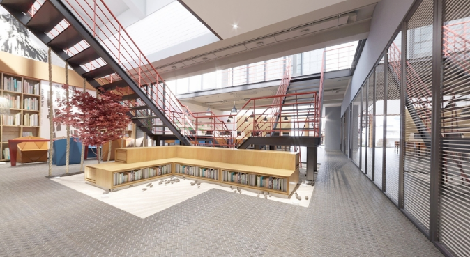 辦公室設計裝修如何選擇扶梯 辦公室設計裝修如何選擇扶梯