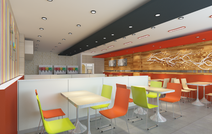 上海辦公室裝修餐廳:餐桌設計的藝術與技巧