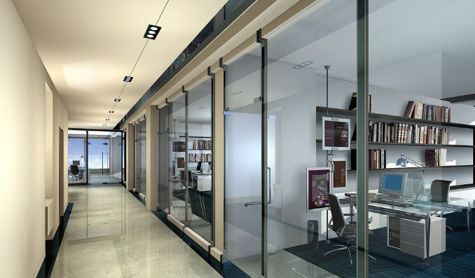 上海辦公室裝修:如何選擇合適的玻璃門品牌