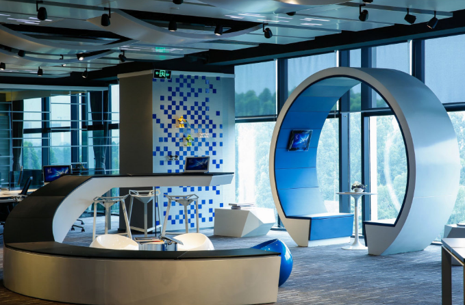 辦公室裝修設計:這些地方用防滑磚,安全又時尚!