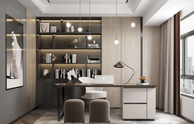  辦公室裝修設(shè)計：真皮家具，打造高端商務(wù)空間的秘密武器！